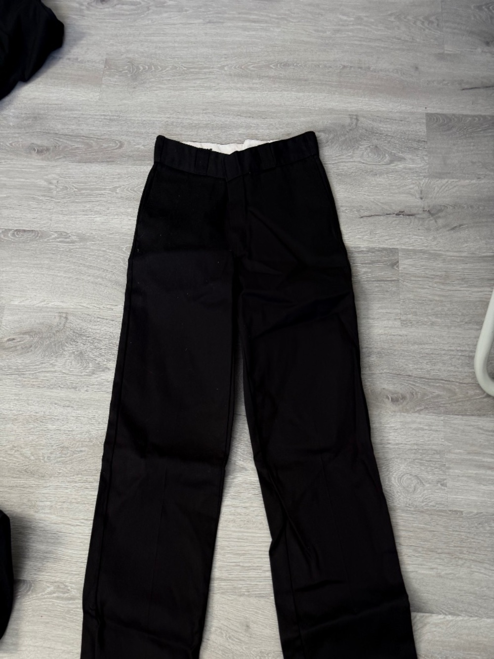 Dickies Straight Leg Black Trousers